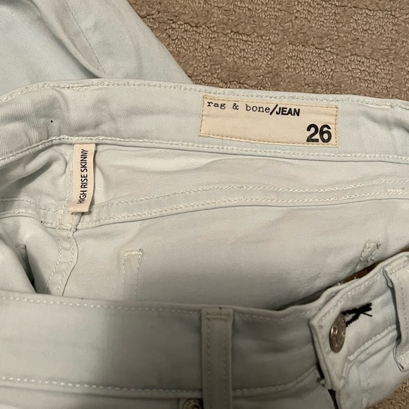 Rag & Bone High Rise Skinny Jean - Picture 4 of 7